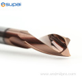 Tungsten Solid Carbide Flat End Drill with Coating